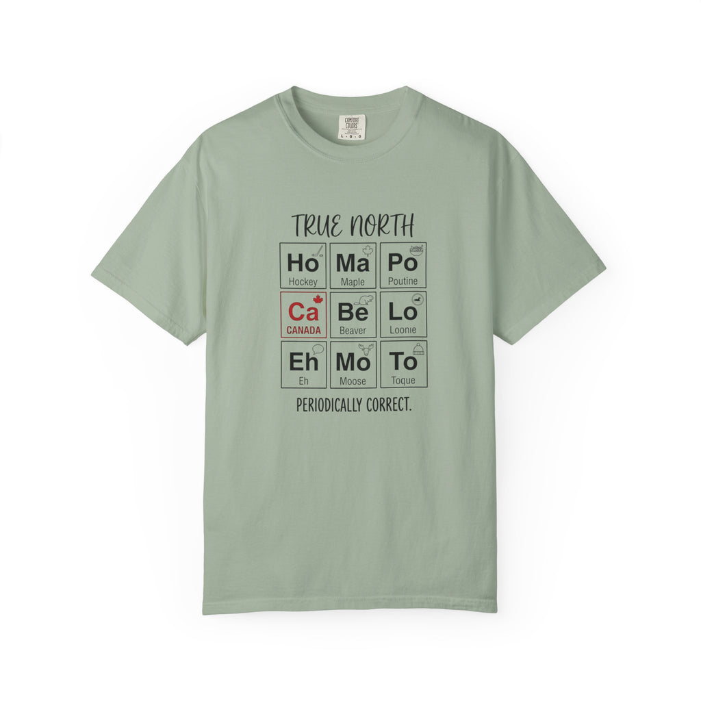 Canadian Periodic Table t-shirt in Bay