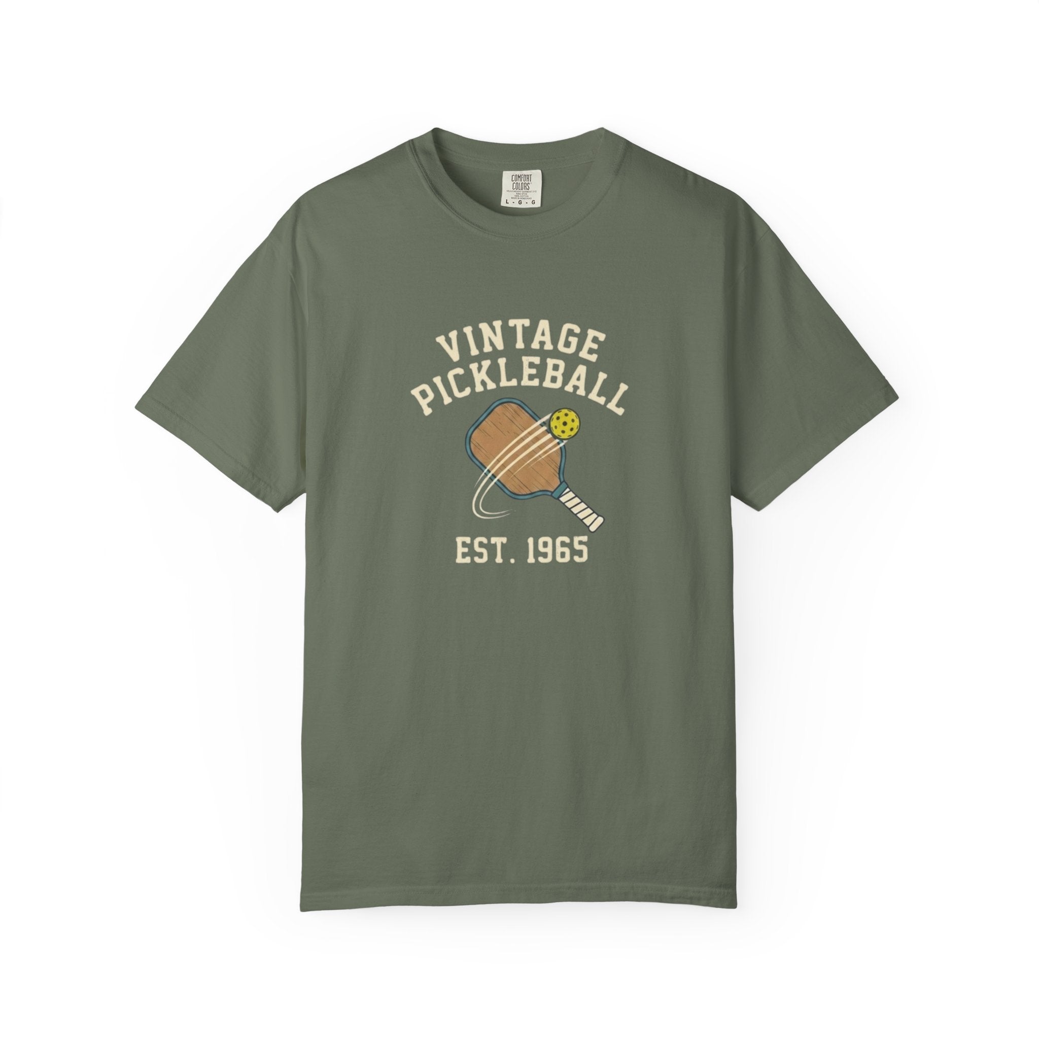 Vintage Pickleball t-shirt in Moss