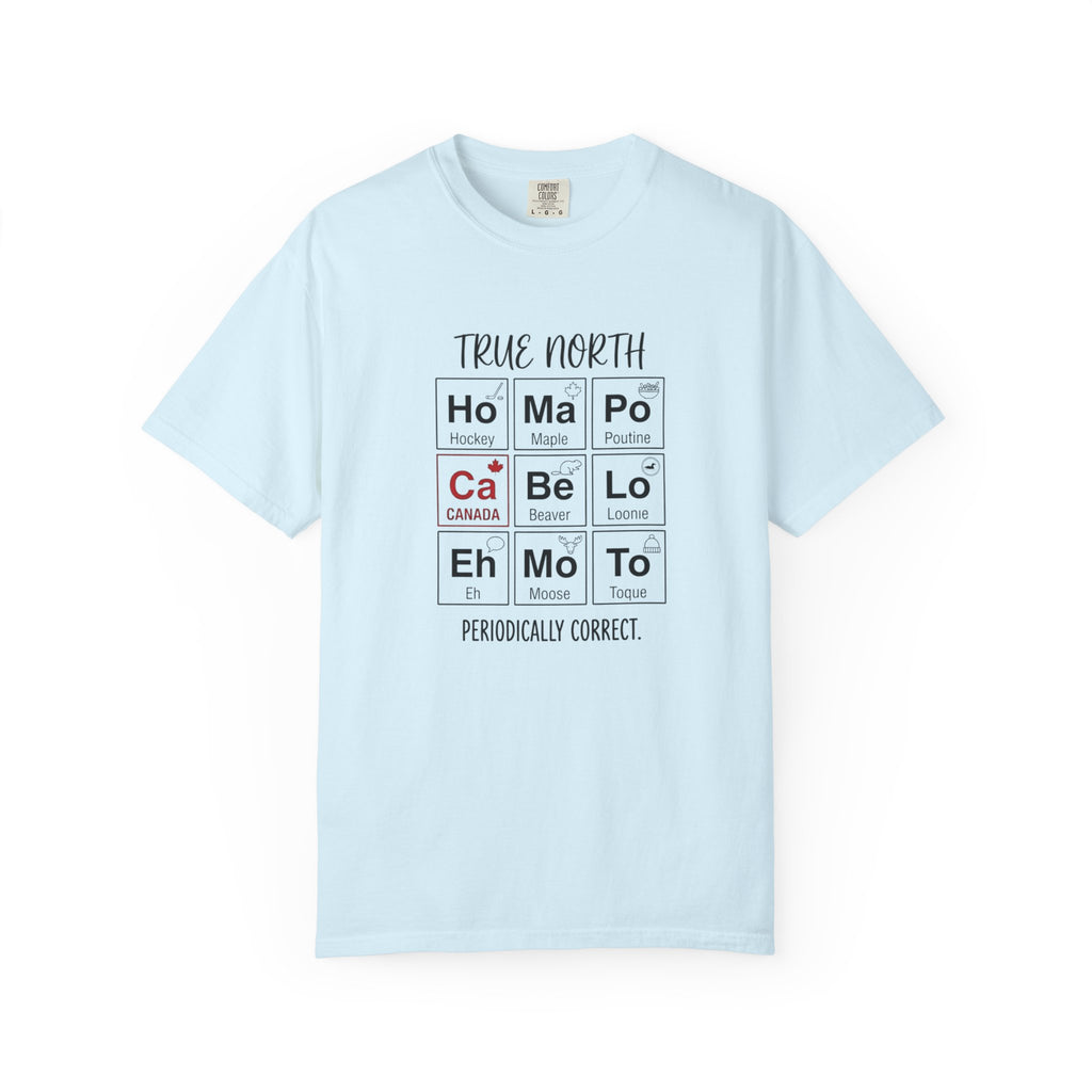 Canadian Periodic Table t-shirt in Chambray