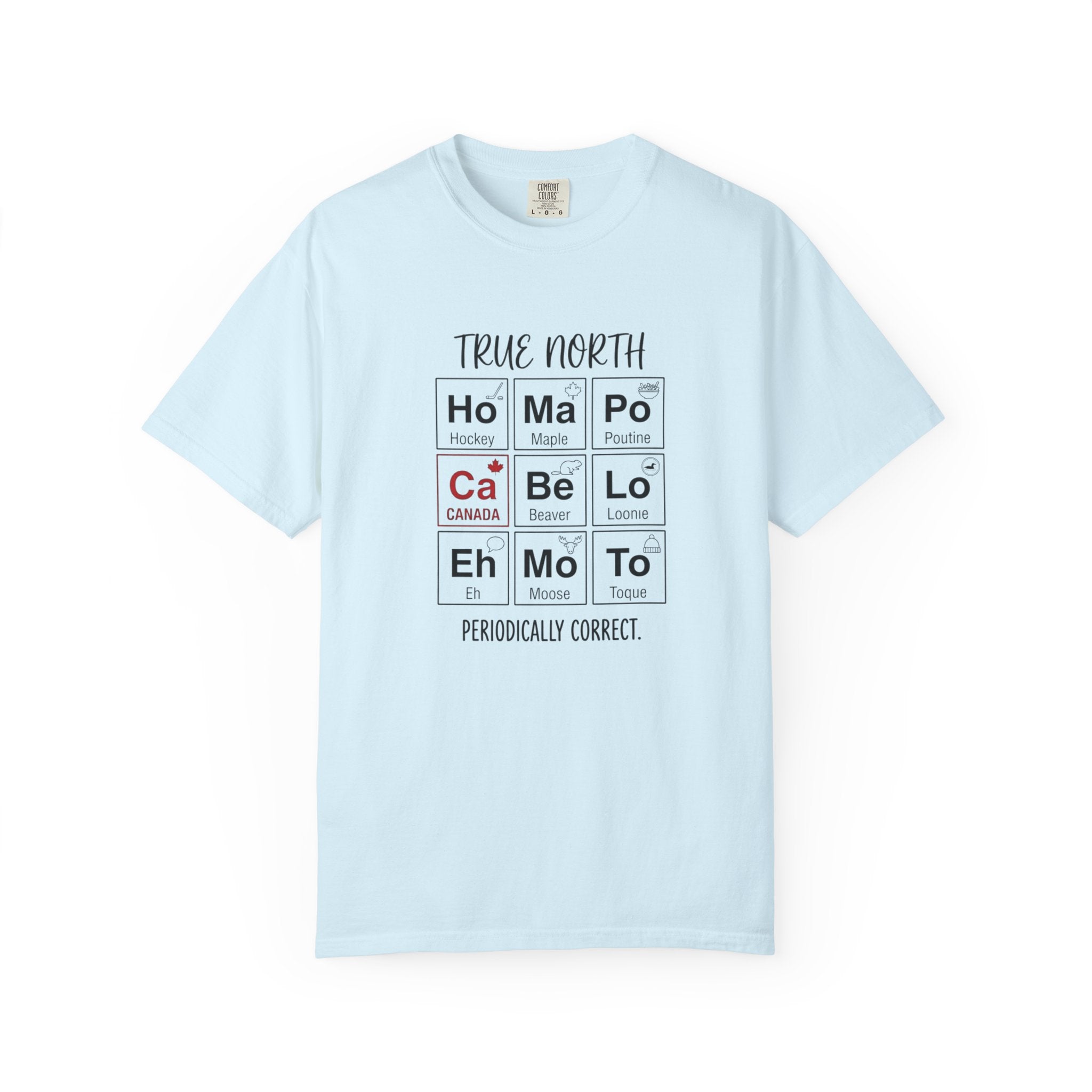 Canadian Periodic Table t-shirt in Chambray