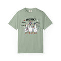 July 4th Shirt, Funny Patriotic Geese Tee, Cute Honk Goose Graphic T-Shirt, Retro Americana Independence Day Gift for Her