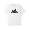Patriotic Black Cat Shirt, 4th of July Peeking Cat Tee, Funny Cat Lover EST 1776 Graphic Shirt, Vintage Independence Day USA Tee, Gift