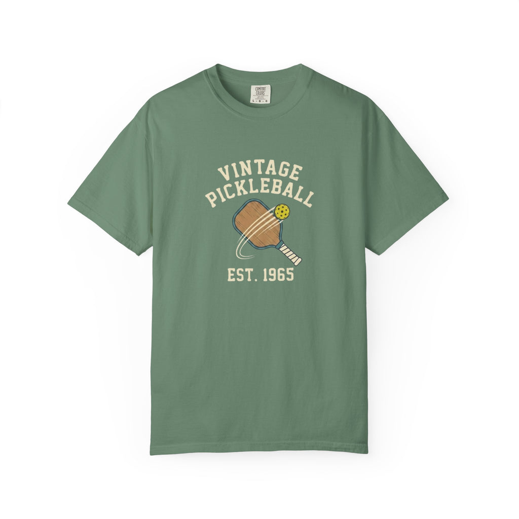 Vintage Pickleball t-shirt in Light Green