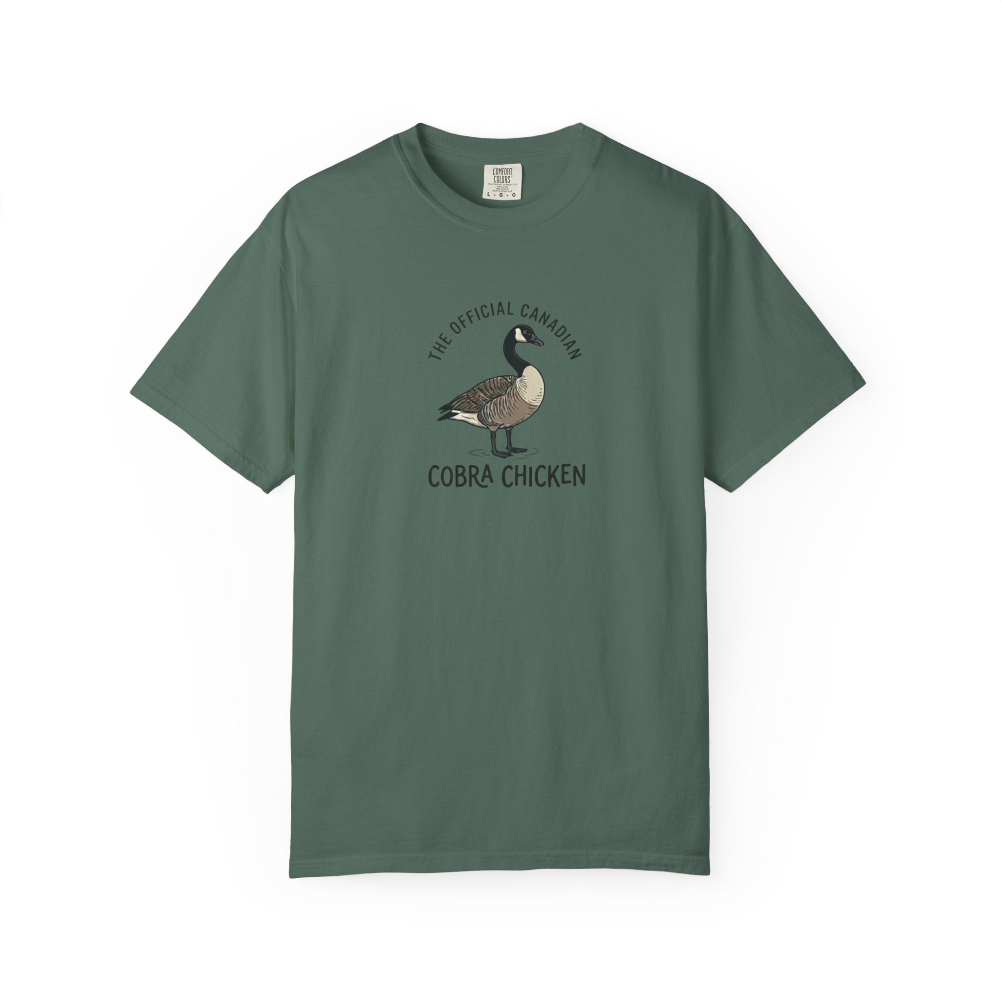 Cobra Chicken Canada Goose t-shirt in Blue Spruce
