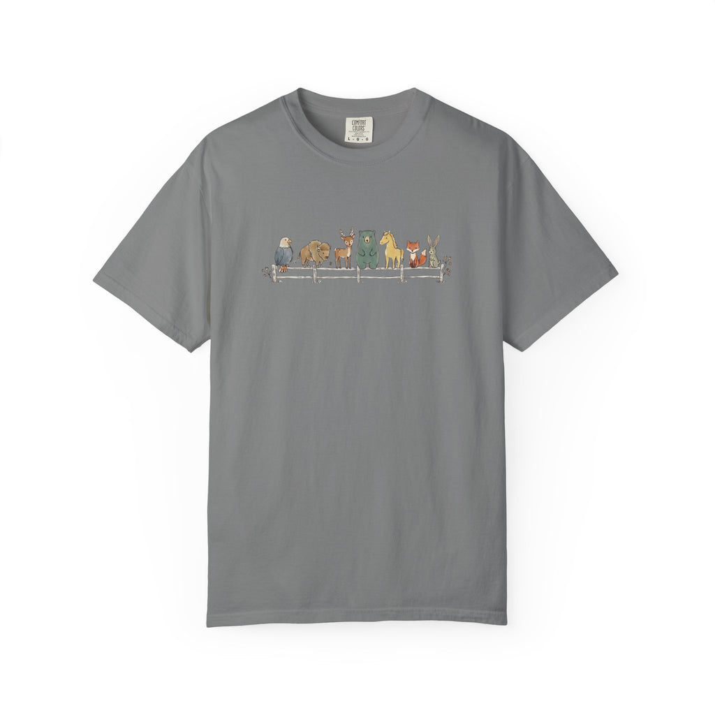 American Animal Lineup t-shirt in Grey