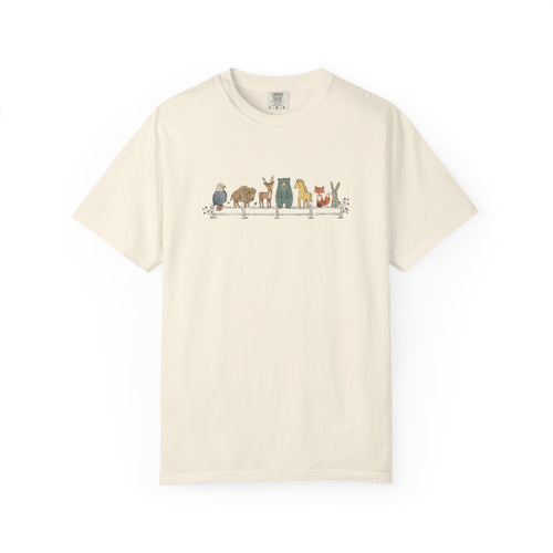 American Animal Lineup t-shirt in Ivory
