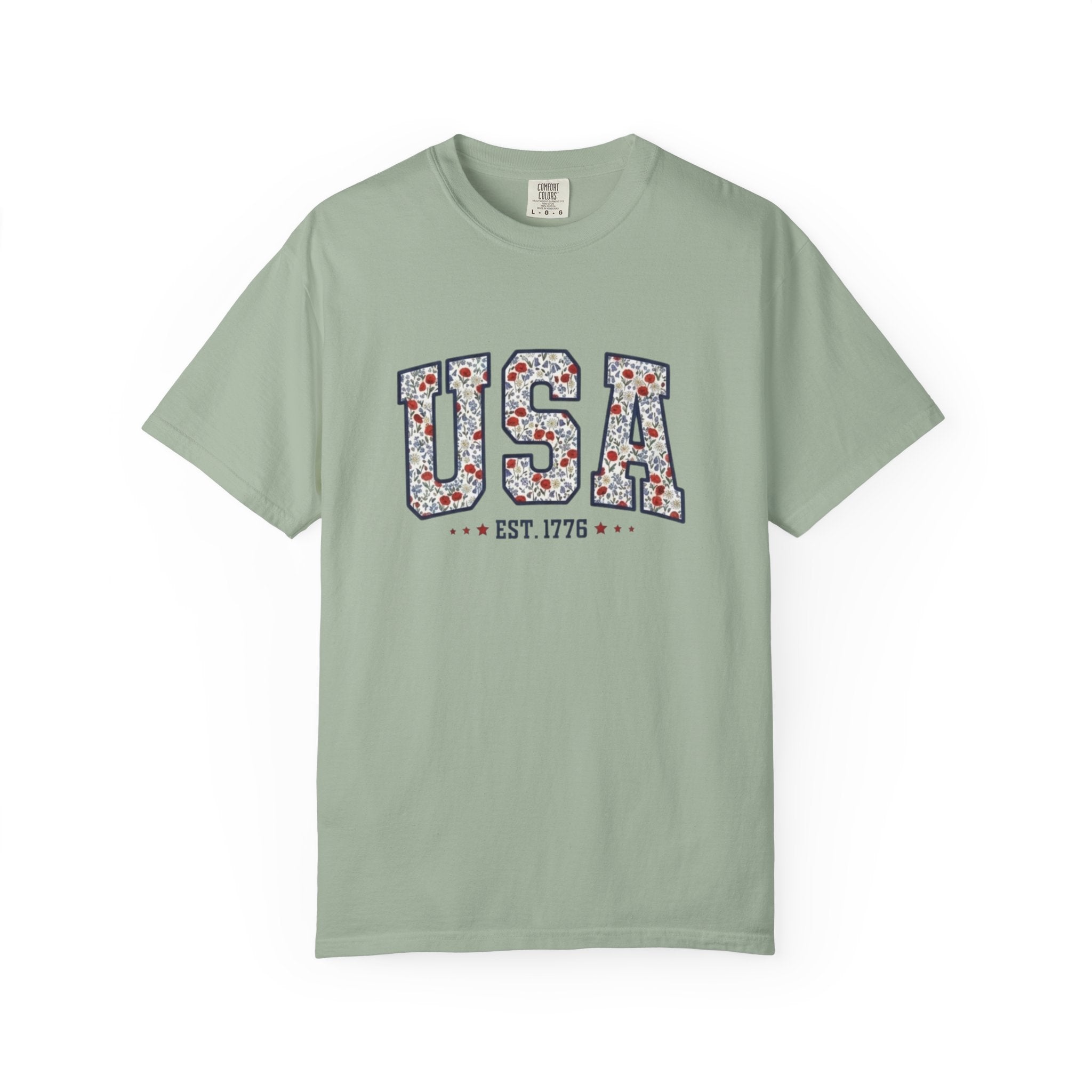 Vintage Wildflower USA 1776 t-shirt in Bay